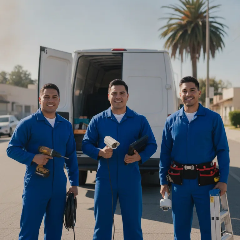 Instalación Cámaras Seguridad equipo en Tampico